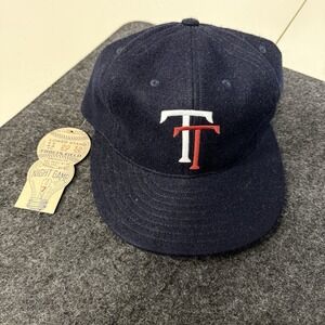 Ebbets Field Flannels Texas Rangers Wool Fitted Baseball Cap Hat‎ 8 USA